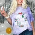 What The Sigma Christmas Party Outfit For Introverts Comfort Color Blast T-Shirt Amethyst