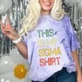 This Is My Sigma Shirt Male Lone Wolf Minimalist Introvert Comfort Color Blast T-Shirt Amethyst This Is My Sigma Shirt Male Lone Wolf Minimalist Introvert Comfort Color Blast T-Shirt Amethyst