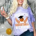 Sister Class Of 2025 Senior Basketball Graduation Family Comfort Color Blast T-Shirt Amethyst