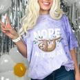 Sloth Shirts Cute Introvert Nope Not Today Sloth Comfort Color Blast T-Shirt Amethyst Sloth Shirts Cute Introvert Nope Not Today Sloth Comfort Color Blast T-Shirt Amethyst