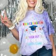 So Long Kindergarten Graduation Look Out 1st Grade 2025 Kids Premium Tri-Blend Comfort Color Blast T-Shirt Amethyst