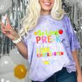 So Long Pre-K Kindergarten Here I Come Graduation Kids Comfort Color Blast T-Shirt Amethyst