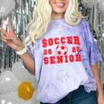 Soccer Senior Night Soccer Senior 2025 Graduation 4 Comfort Color Blast T-Shirt Amethyst