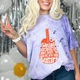 Social Introverts Hang Out With Guitars Musician Guitarist Comfort Color Blast T-Shirt Amethyst