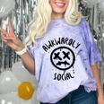 Socially Awkward Introvert Social Anxious Awkwardly Social Comfort Color Blast T-Shirt Amethyst Socially Awkward Introvert Social Anxious Awkwardly Social Comfort Color Blast T-Shirt Amethyst