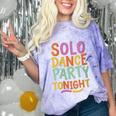 Solo Dance Party Tonight Singles Introvert Humor Comfort Color Blast T-Shirt Amethyst Solo Dance Party Tonight Singles Introvert Humor Comfort Color Blast T-Shirt Amethyst