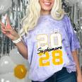Sophomore 2028 Class Of 2028 Graduation 2028 10th Grade Comfort Color Blast T-Shirt Amethyst