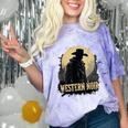 Spaghetti Western Cowboy Culture Classic Western Nostalgia Comfort Color Blast T-Shirt Amethyst