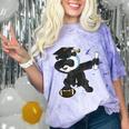 Student Graduation 2022 Panda Football Boys Girls Teenager Comfort Color Blast T-Shirt Amethyst