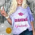 Super Proud Grandma Of 2025 Graduate Graduation Family Comfort Color Blast T-Shirt Amethyst