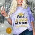 Super Proud Little Sister Of 2025 Graduate Graduation Family Comfort Color Blast T-Shirt Amethyst