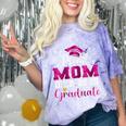 Super Proud Mom Of 2025 Graduate Senior Graduation Family Comfort Color Blast T-Shirt Amethyst