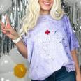 Superhero Nurse RN Graduation Thanks Shirt Comfort Color Blast T-Shirt Amethyst
