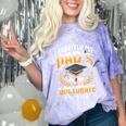 i Survived My Dads Doctorate Program Graduation Comfort Color Blast T-Shirt Amethyst