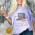 I Survived The Dial-Up Era Retro 90s Nostalgia Premium Tri-Blend Comfort Color Blast T-Shirt Amethyst I Survived The Dial-Up Era Retro 90s Nostalgia Premium Tri-Blend Comfort Color Blast T-Shirt Amethyst