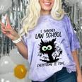 I Survived Law School Graduation 2025 2026 Comfort Color Blast T-Shirt Amethyst
