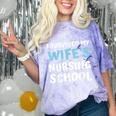 i Survived My Wifes Nursing School Degree Graduation Party Comfort Color Blast T-Shirt Amethyst
