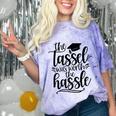 The Tassel Was Worth The Hassle Graduation Comfort Color Blast T-Shirt Amethyst