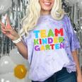 Team Kindergarten Shirt Teacher Back To School Graduation Men Women Girls Kids Comfort Color Blast T-Shirt Amethyst