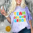 Team Second Grade Shirt 2nd Grade Back To School Graduation Comfort Color Blast T-Shirt Amethyst