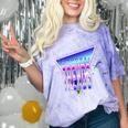 Temporal Trends Vaporwave Style Retro Nostalgia Look Premium Tri-Blend Comfort Color Blast T-Shirt Amethyst