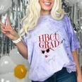 Historical College Graduation HBCU Grad Black Queen Comfort Color Blast T-Shirt Amethyst
