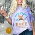 Vet Tech Veterinary Technician Graduation Ruff Idea Comfort Color Blast T-Shirt Amethyst