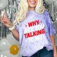 Why Are You Talking To Me Introvert Socializing Comfort Color Blast T-Shirt Amethyst Why Are You Talking To Me Introvert Socializing Comfort Color Blast T-Shirt Amethyst
