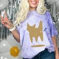 Yk2 Cat With Tomboy Tail 90s Nostalgia Downtown Indie Premium Tri-Blend Comfort Color Blast T-Shirt Amethyst