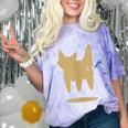Yk2 Cat With Tomboy Tail 90s Nostalgia Downtown Indie Comfort Color Blast T-Shirt Amethyst