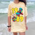1989 Retro Raised In The 80s Old School Nostalgia Vibes Comfort Color Blast T-Shirt Citrine