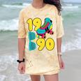 1990 Retro Raised In The 90s Old School Nostalgia Vibes Comfort Color Blast T-Shirt Citrine