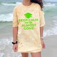 2018 Graduation Red Green High School Color Comfort Color Blast T-Shirt Citrine