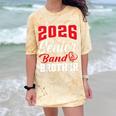 2026 Senior Band Brother Class Of 2026 Parent Graduation Comfort Color Blast T-Shirt Citrine