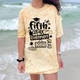 5th Grade Graduate 2021 Graduate Quarantine Fifth Graduation Comfort Color Blast T-Shirt Citrine
