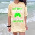 5th Grade Level Unlocked Back To School Gamer Graduation Comfort Color Blast T-Shirt Citrine