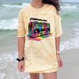80s 90s Hip Hop Nostalgia Retro Boombox Music Lovers Comfort Color Blast T-Shirt Citrine