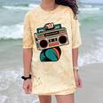 80s 90s Retro Party Costume Nostalgia Boombox Music Hip Hop Comfort Color Blast T-Shirt Citrine