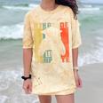 8th Grade Level Complete Gamer Class Of 2024 Graduation Comfort Color Blast T-Shirt Citrine