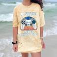 8th Grade Level Complete Graduation Class 2023 Gamer Boys Comfort Color Blast T-Shirt Citrine
