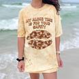 My Alone Time Is For Your Safety Coffee Lover Introvert Comfort Color Blast T-Shirt Citrine