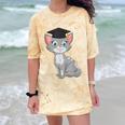 Bachelor Master Cats Graduation 2026 Graduate Comfort Color Blast T-Shirt Citrine
