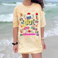 Back To 90's Christmas Nostalgia Quotes Graphic Premium Tri-Blend Comfort Color Blast T-Shirt Citrine