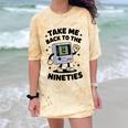 Take Me Back To The Nineties 90's Retro Gamer Nostalgia Comfort Color Blast T-Shirt Citrine Take Me Back To The Nineties 90's Retro Gamer Nostalgia Comfort Color Blast T-Shirt Citrine