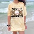 Baseball Senior Class Of 2027 Senior 2027 Graduation Women Comfort Color Blast T-Shirt Citrine