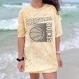 Basketball Senior For Boys &Girls Class 2025 Graduation Comfort Color Blast T-Shirt Citrine