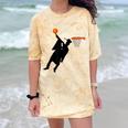 Basketball Slam Dunk Elementary Graduation 2025 6th Grade Comfort Color Blast T-Shirt Citrine