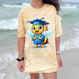 Bee Graduation Cute Kindergarten Elementary High School Comfort Color Blast T-Shirt Citrine
