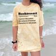 Bookish Book Nerd Introvert Reading Addiction Bookworm Comfort Color Blast T-Shirt Citrine Bookish Book Nerd Introvert Reading Addiction Bookworm Comfort Color Blast T-Shirt Citrine