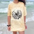 More Books Less People Introvert Skeleton Reading Comfort Color Blast T-Shirt Citrine